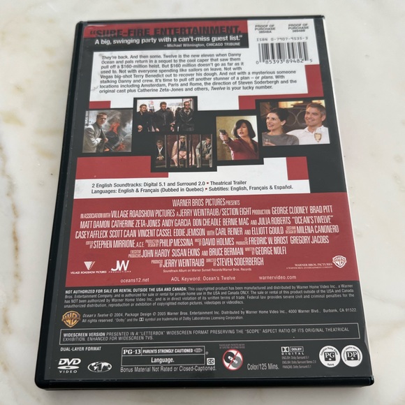 OCEAN’S TWELVE - Picture 3 of 3